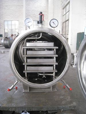 машина для просушки вакуума печи квадрата 60kg/Batch круглая, оборудование засыхания вакуума FZG фармацевтическое